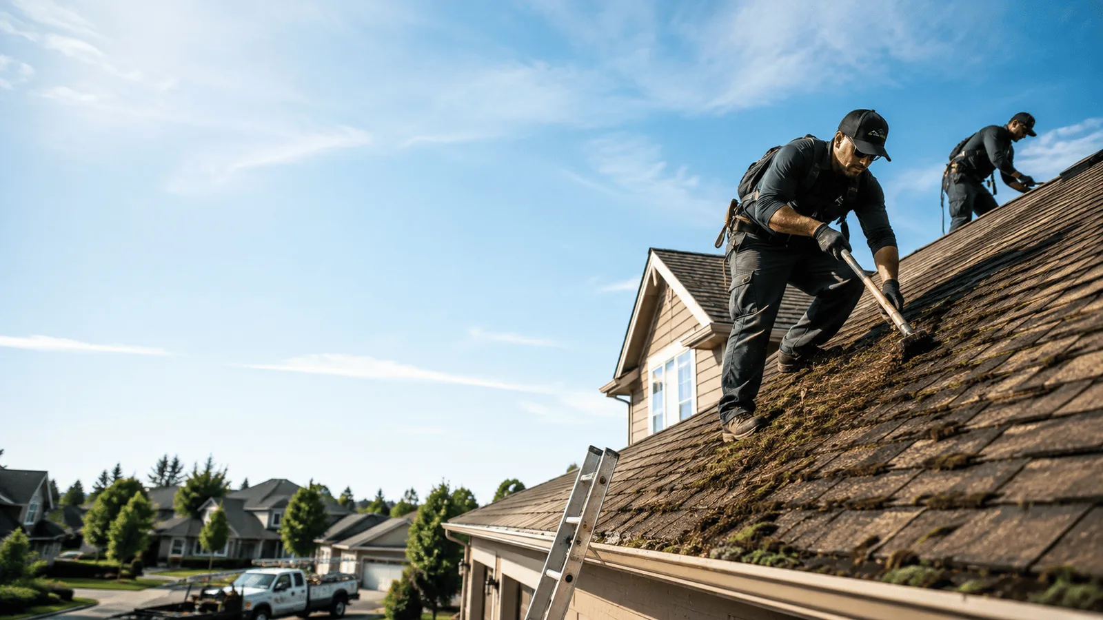 Roof Moss Removal in Fort Oglethorpe, GA near me